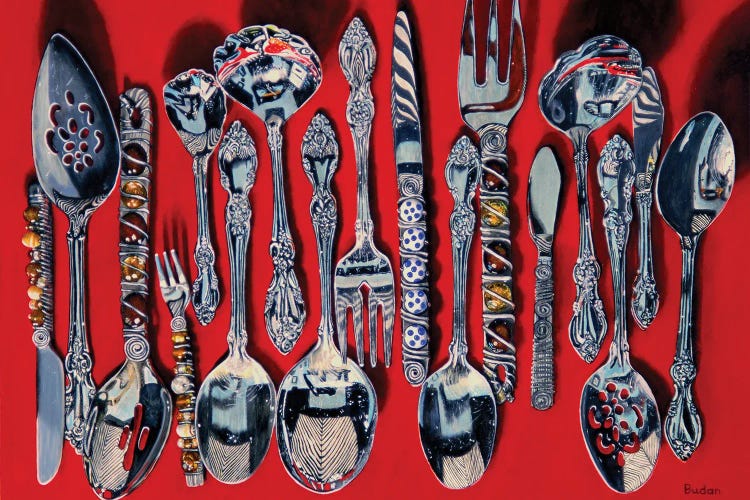 Serveware by Karen Budan wall art