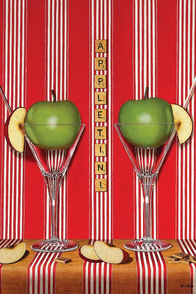 Stripes: Appletini by Karen Budan