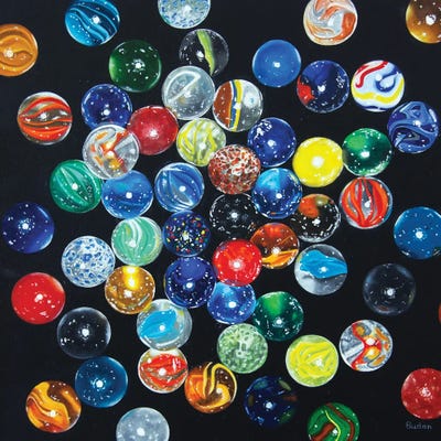 Oops by Karen Budan art print