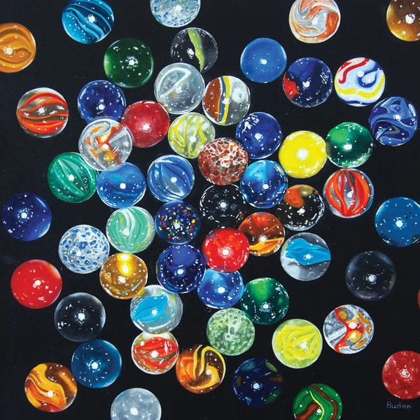 I Can't Believe It's Not Digital: Oops by Karen Budan