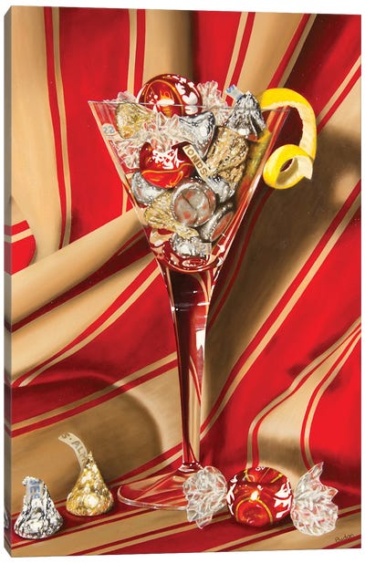 Chocolate Martini Canvas Art Print - Sweets & Dessert Art