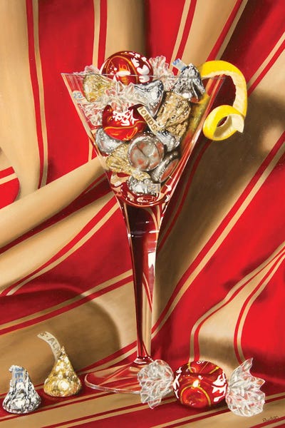 Stripes: Chocolate Martini by Karen Budan