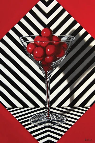 Stripes: Just Red by Karen Budan