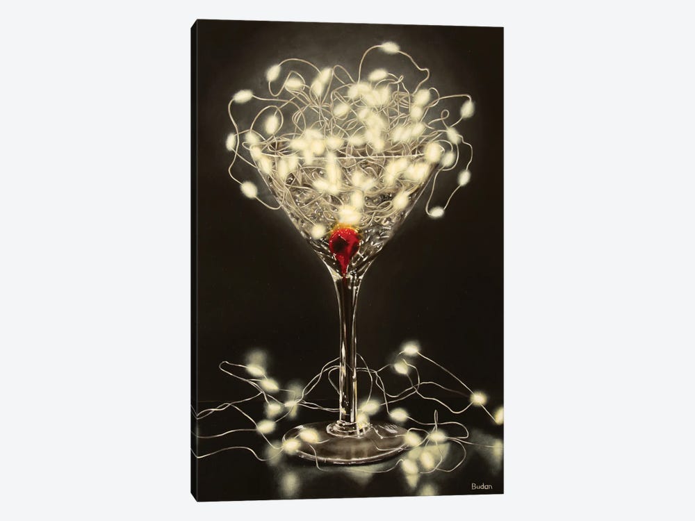 Light Martini by Karen Budan 1-piece Canvas Print