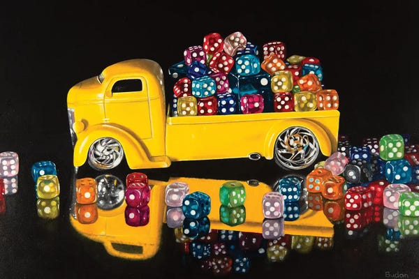 An Ode To Objects: Loaded Dice by Karen Budan