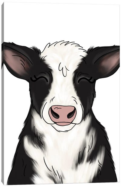 Cow Canvas Art Print - Katie Bryant