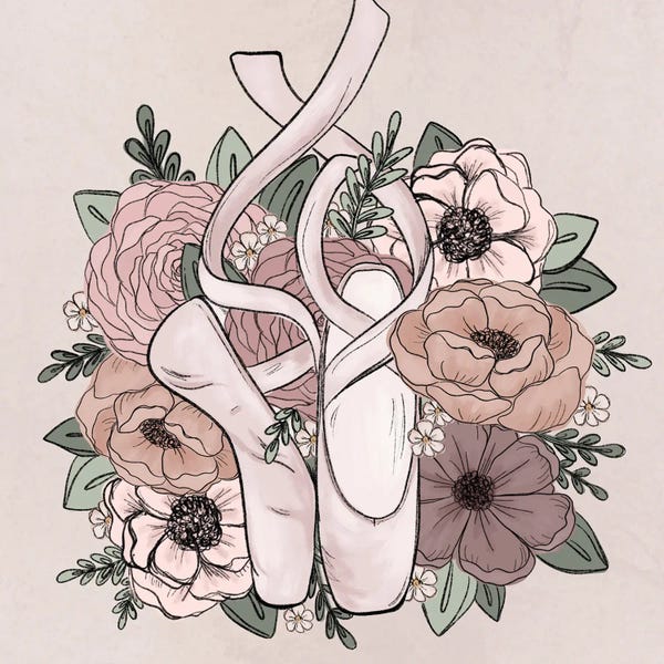 Ballet: Dancer Florals by Katie Bryant