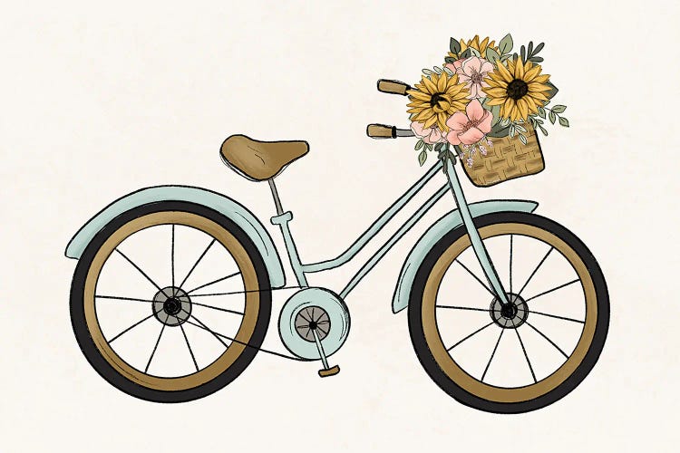 Floral Bicycle