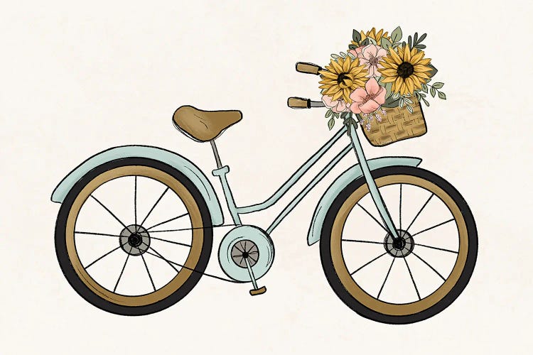 Floral Bicycle