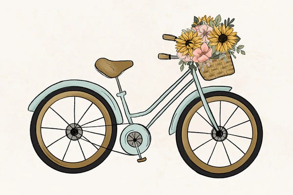 Floral Bicycle