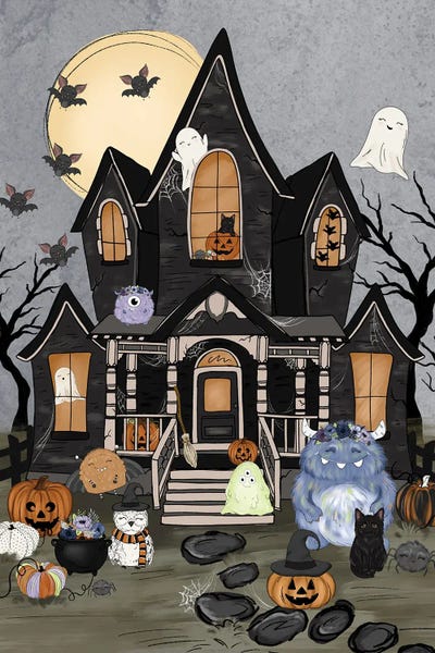 Haunted Houses: Haunted House Friends by Katie Bryant
