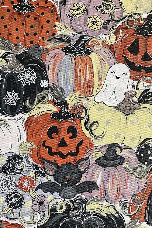 Spooky Pattern Pumpkins