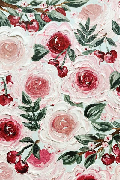 Granny Chic: Cherry Florals by Katie Bryant