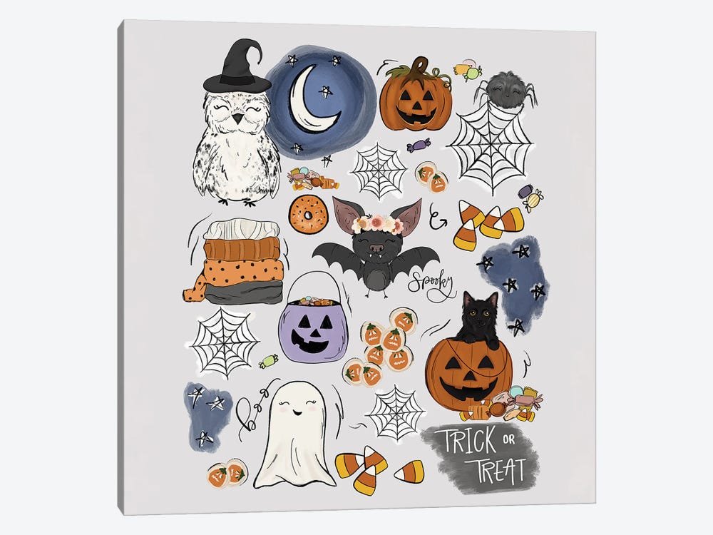 Spooky Feels by Katie Bryant 1-piece Canvas Print