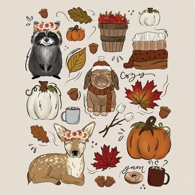 Fall Feels by Katie Bryant canvas print