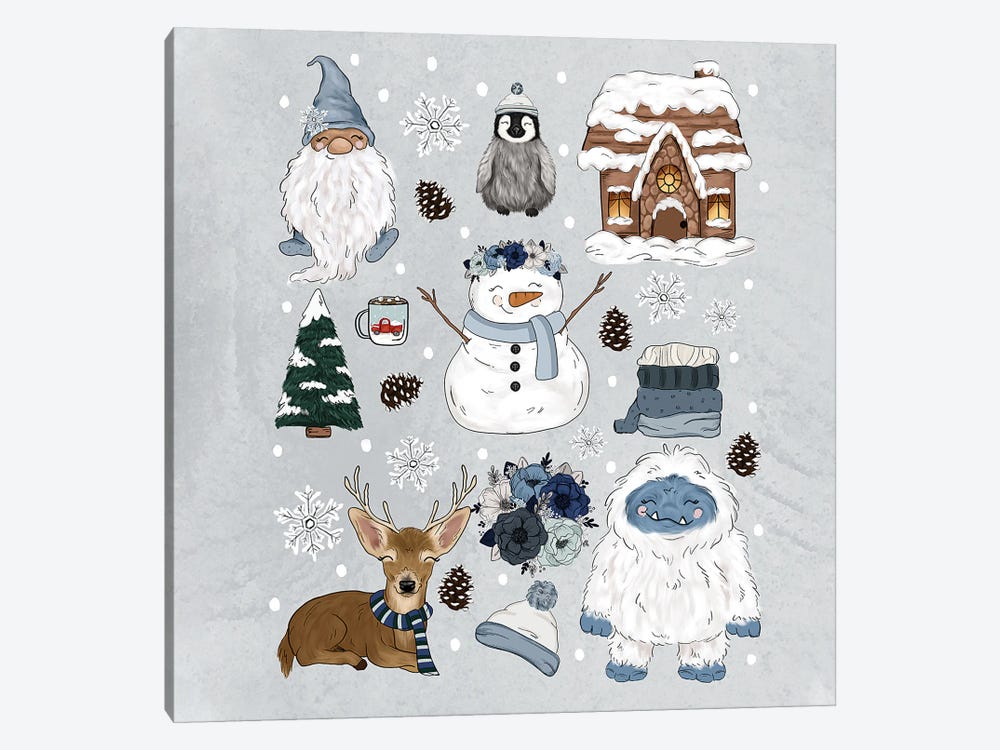 Frosty Feels by Katie Bryant 1-piece Canvas Print