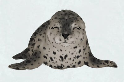 Baby Seal by Katie Bryant canvas print