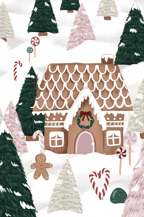 Gingerbread Forest by Katie Bryant wall art