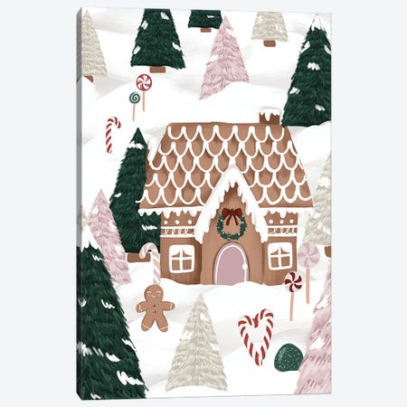 Gingerbread Forest Canvas Print #KBY170} by Katie Bryant Art Print