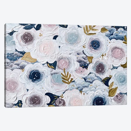 Dreamy Florals Canvas Print #KBY177} by Katie Bryant Canvas Artwork