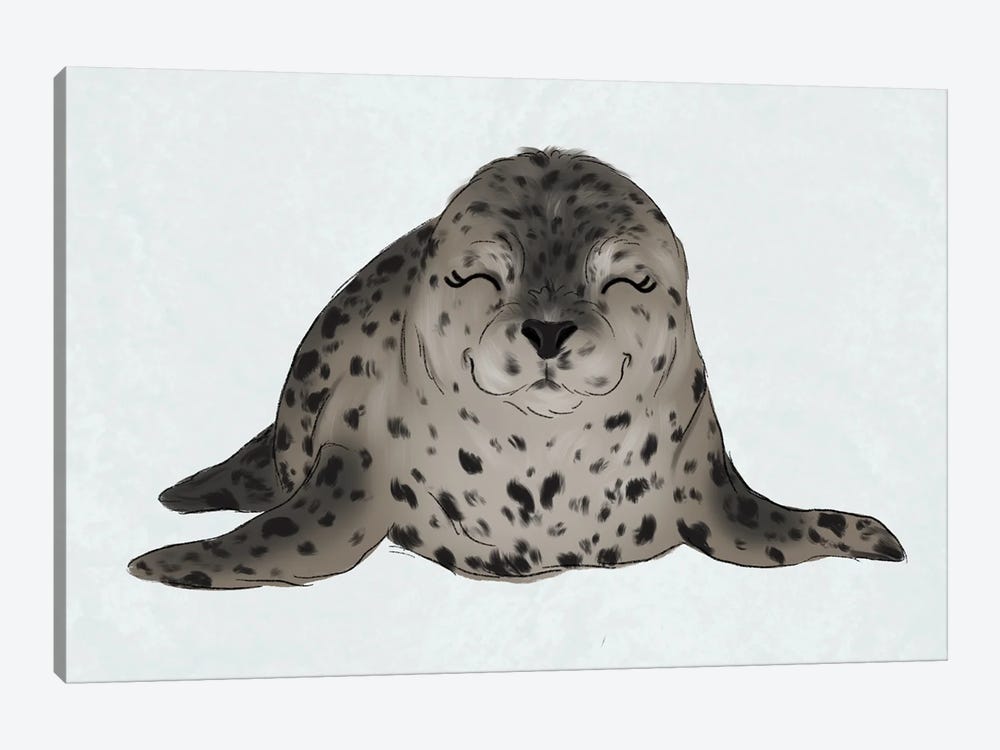 Baby Seal by Katie Bryant 1-piece Art Print