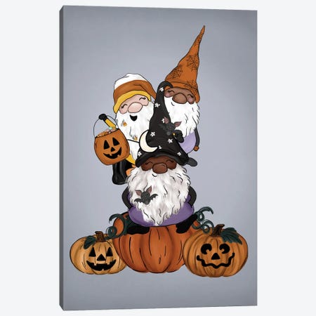 Spooky Gnomes Vertical Canvas Print #KBY182} by Katie Bryant Canvas Art