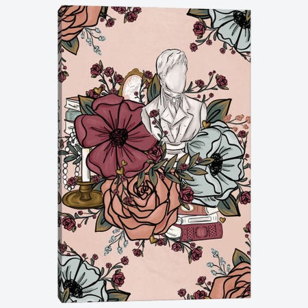 Love Story Florals Canvas Print #KBY193} by Katie Bryant Canvas Print