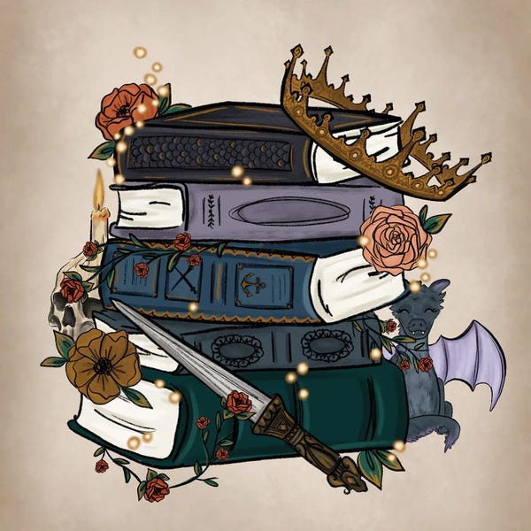 Crowns: Floral Fantasy Stories (Light) by Katie Bryant