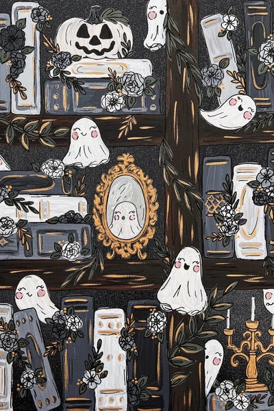 Ghosts: Haunted Library by Katie Bryant