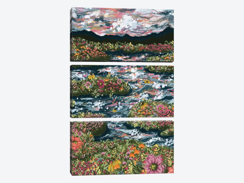 Abstract Garden XI by Katie Bryant 3-piece Canvas Wall Art