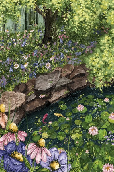 Lotuses: Grandma's Garden by Katie Bryant