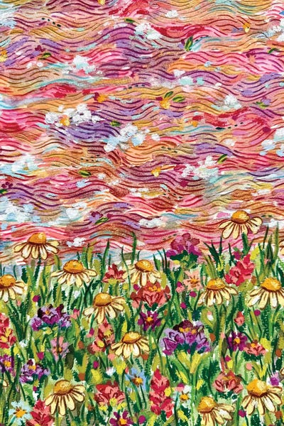 Katie Bryant: Sunset Garden by Katie Bryant
