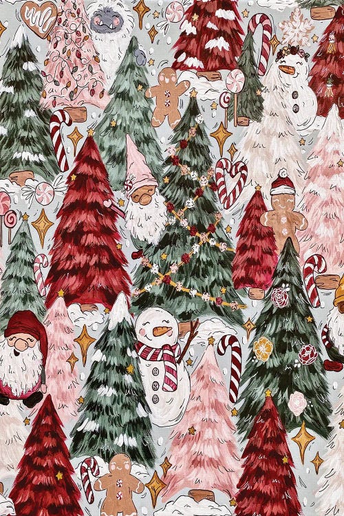 Festive Forest by Katie Bryant wall art