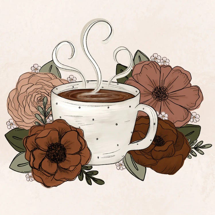 Coffee/Tea Florals