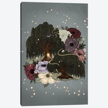 Whimsical Willow Trees Canvas Print #KBY47} by Katie Bryant Canvas Print