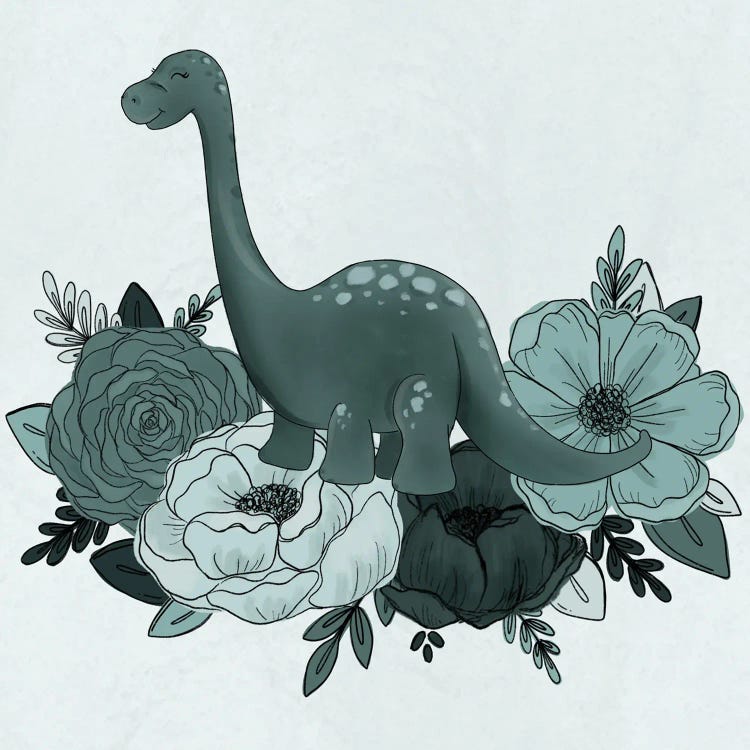Brontosaurus Florals