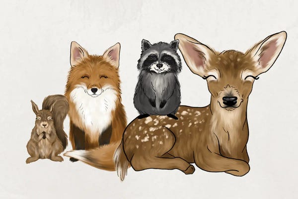 Raccoons: Woodland Babies by Katie Bryant