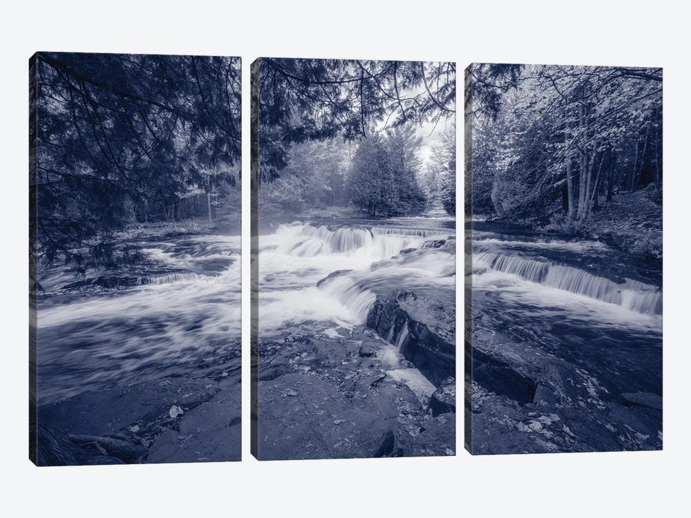 Little Falls by Kevin Clifford 3-piece Canvas Print