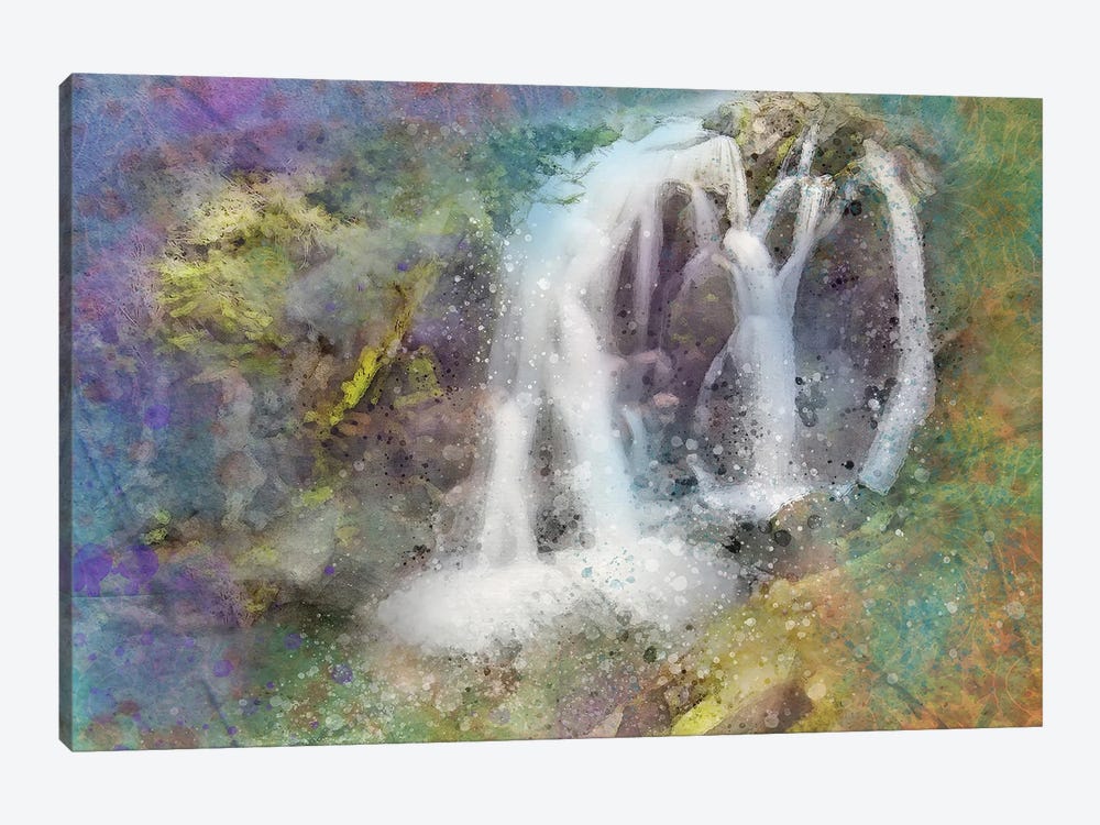 Splashy Waterfallss by Kevin Clifford 1-piece Art Print