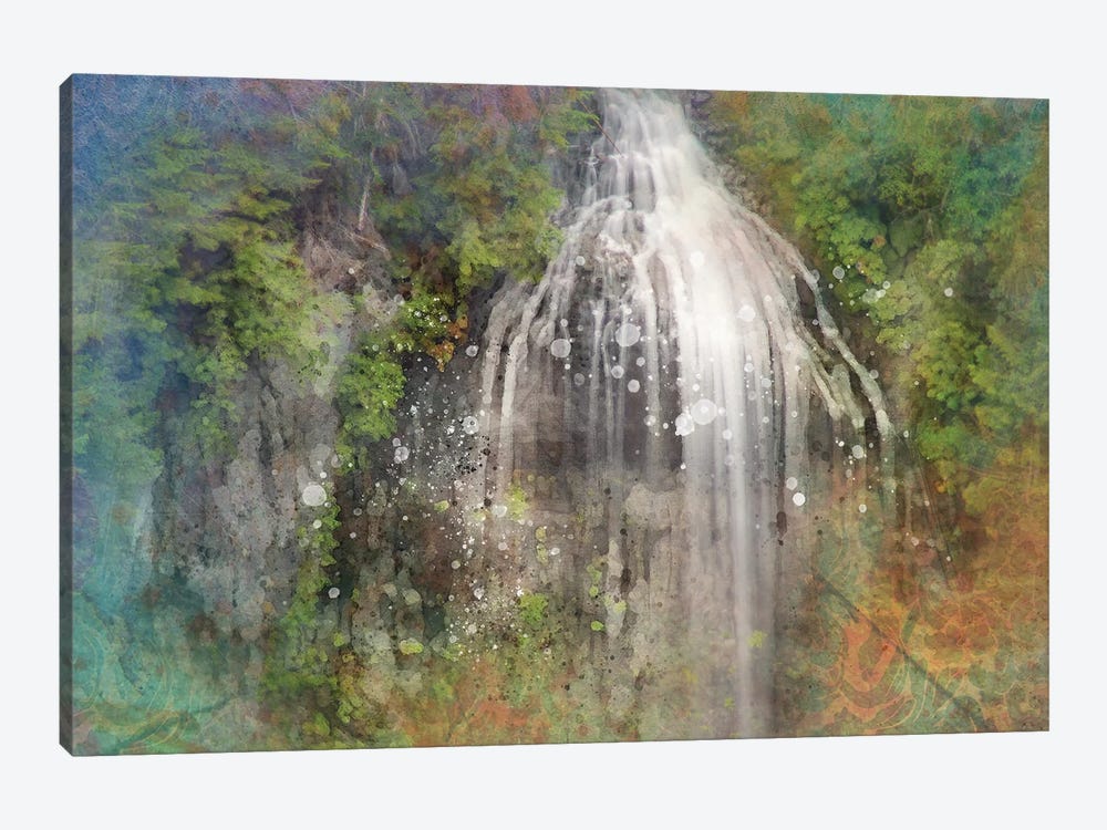 Calming Waterfall by Kevin Clifford 1-piece Canvas Art Print