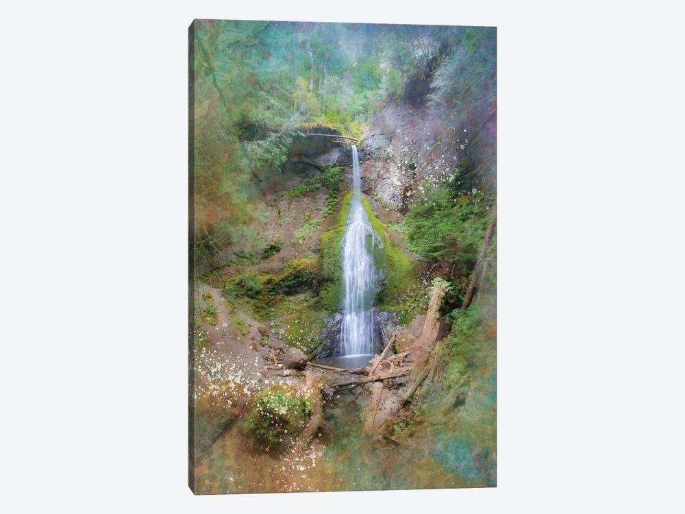 Calming Waterfall VI by Kevin Clifford 1-piece Canvas Art