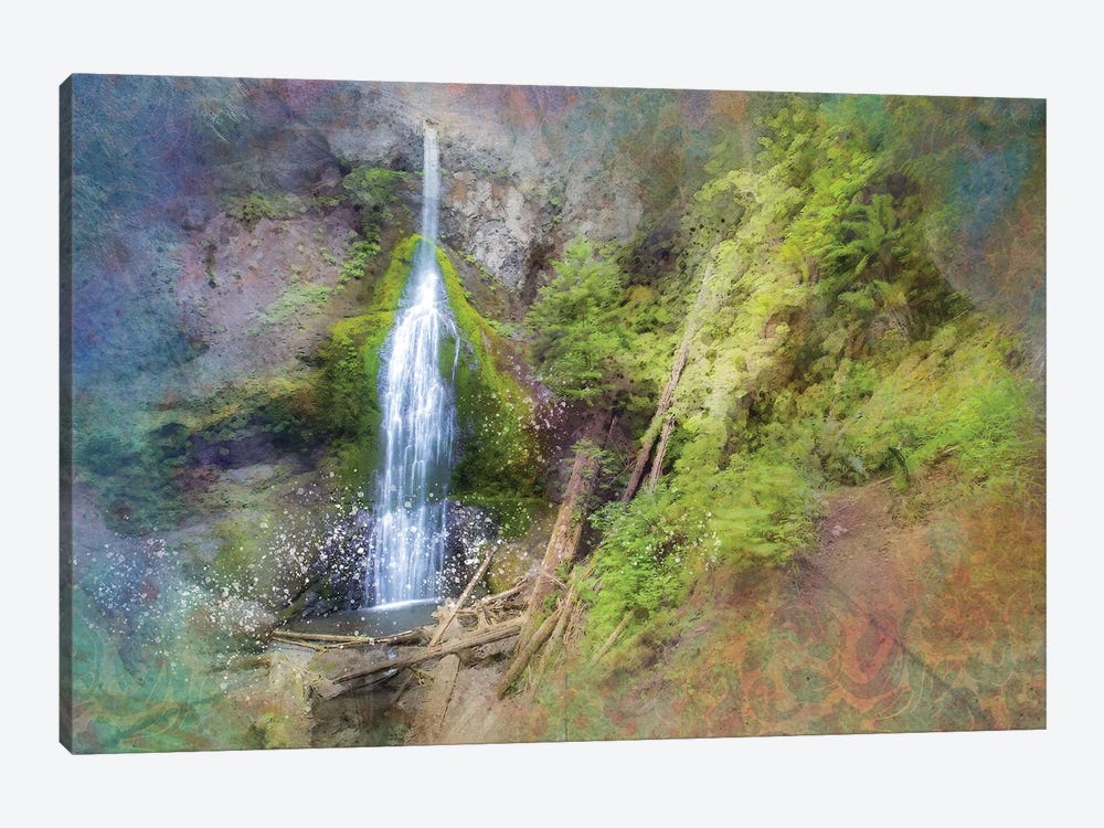 Calming Waterfall VII by Kevin Clifford 1-piece Canvas Art Print