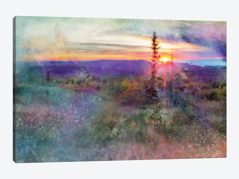 Brockway Mountain Sunset by Kevin Clifford 1-piece Canvas Art