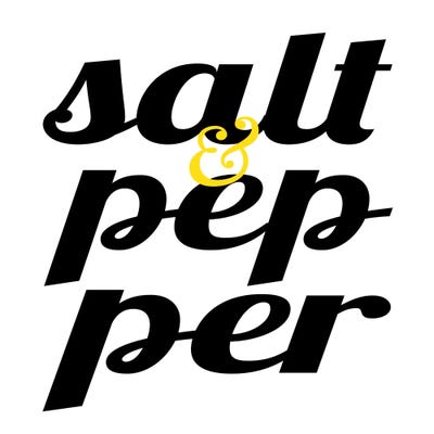Salt & Pepper by 5by5collective canvas print