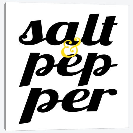 Salt & Pepper Canvas Print #KCH18} by 5by5collective Art Print