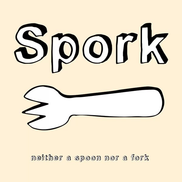 Equipment & Utensils: Spork (Neither a Spoon nor a Fork) by 5by5collective