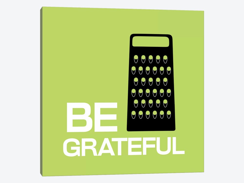 Be Greatful by 5by5collective 1-piece Canvas Art Print