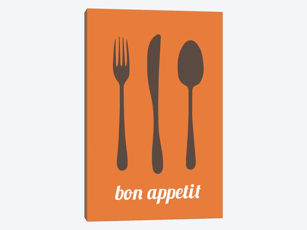 Bon Appetit by 5by5collective 1-piece Canvas Wall Art
