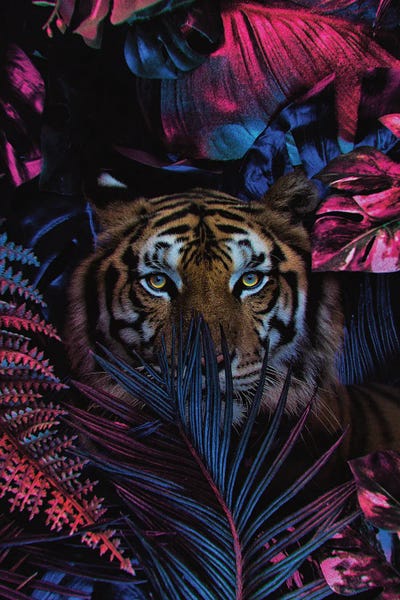 Tropical Leaves: I Would Spend Nine Lives With You by Karen Cantuq
