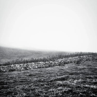 There's A House In The Fog by Karim Carella canvas print